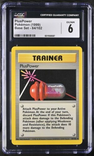 1999 Base Set #84/102 PlusPower CGC 6