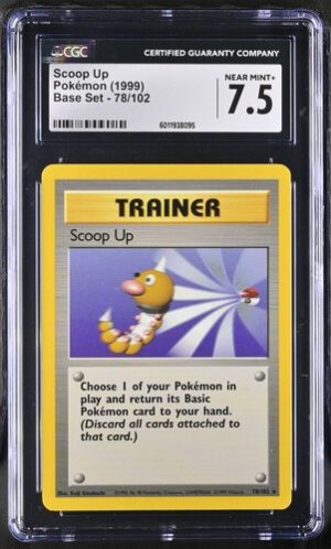 1999 Base Set #78/102 Scoop Up CGC 7.5